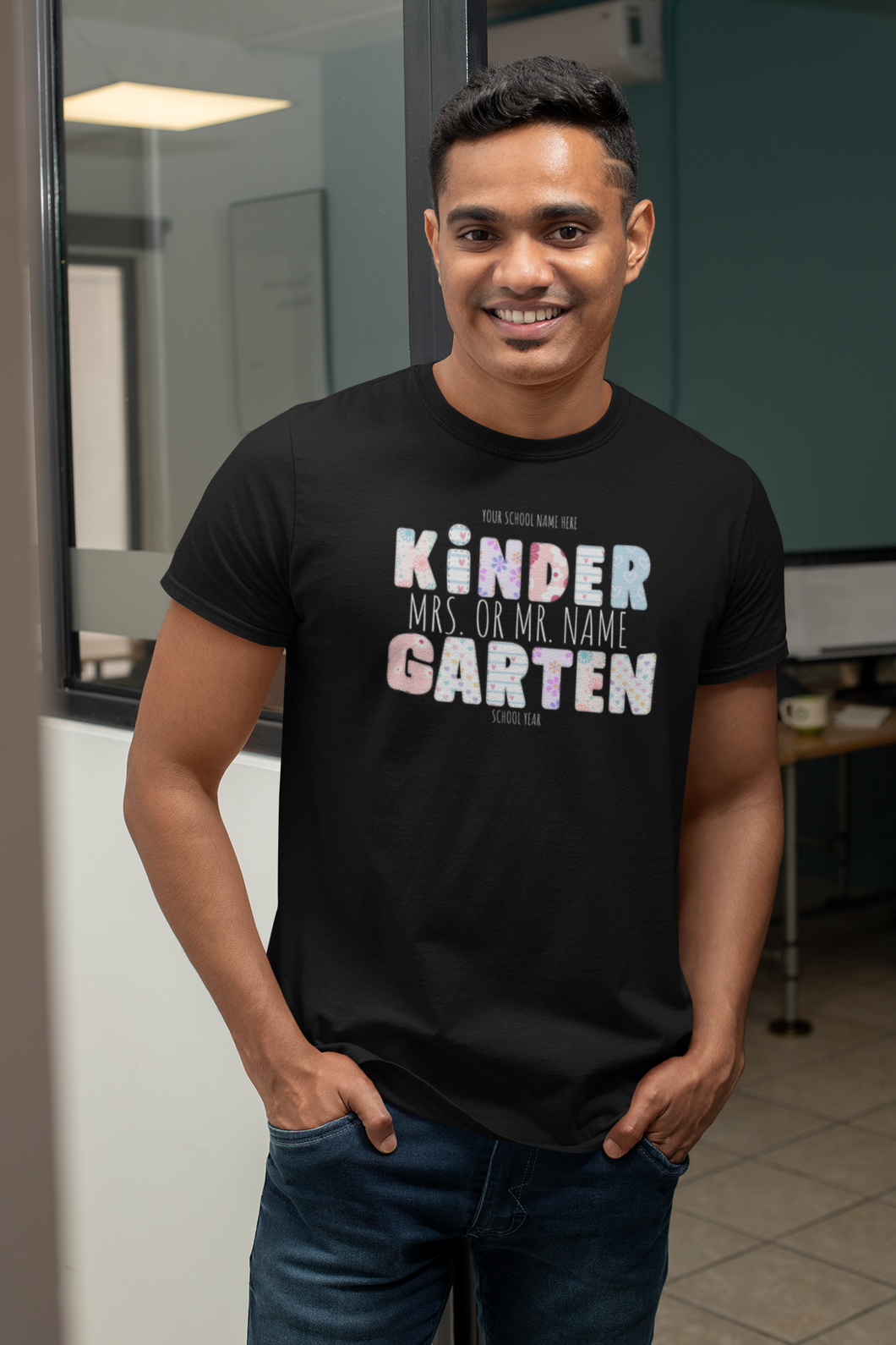 Teacher name and grade (Customizable)